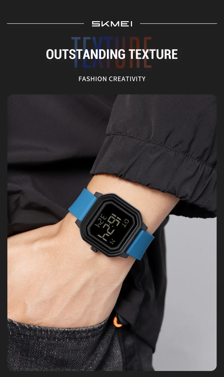 SKMEI Casual Sports Digital Electronics Watches For Men Women Students Fashion Wristwatch Chrono Count Down Watch reloj hombre