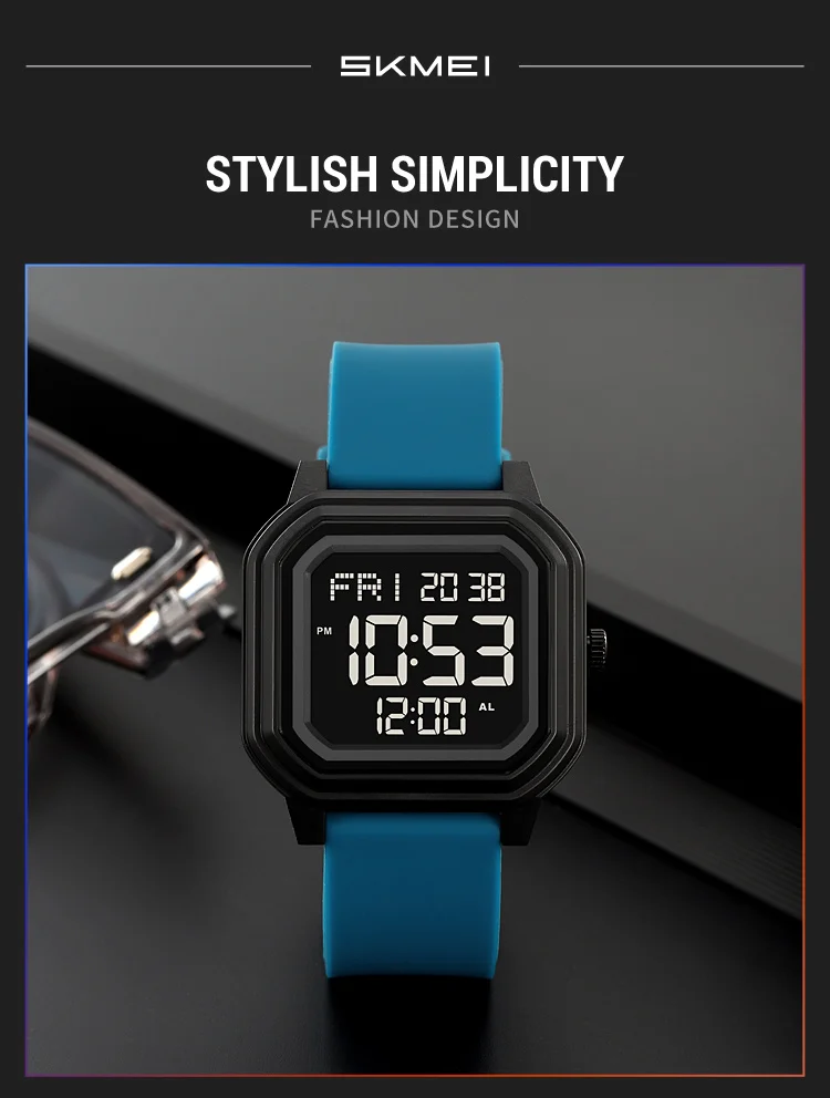 SKMEI Casual Sports Digital Electronics Watches For Men Women Students Fashion Wristwatch Chrono Count Down Watch reloj hombre