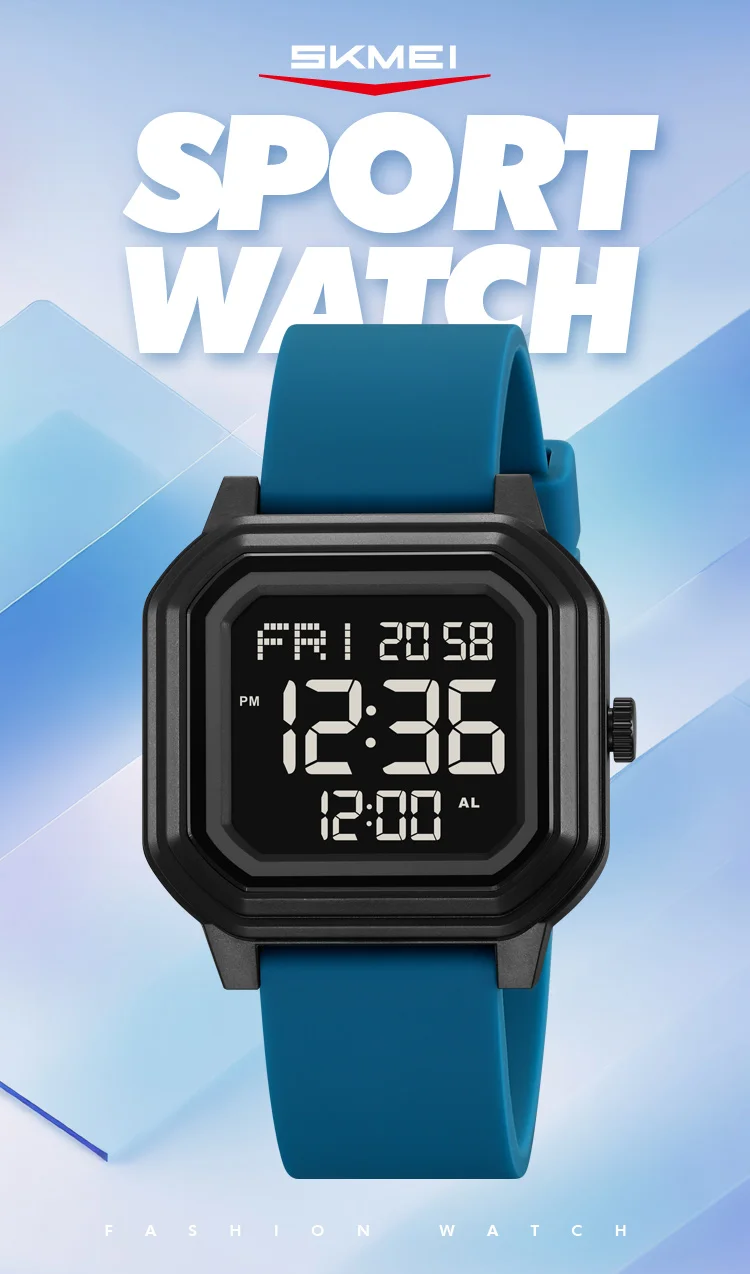 SKMEI Casual Sports Digital Electronics Watches For Men Women Students Fashion Wristwatch Chrono Count Down Watch reloj hombre