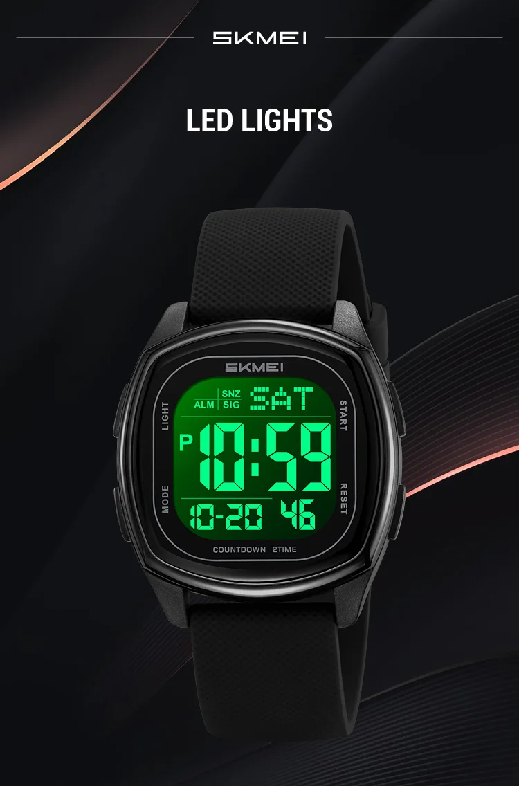 SKMEI Sports Digital Electronics Watches For Men Women Count Down Watch Casual Fashion Waterproof Wristwatch Relogio Masculino