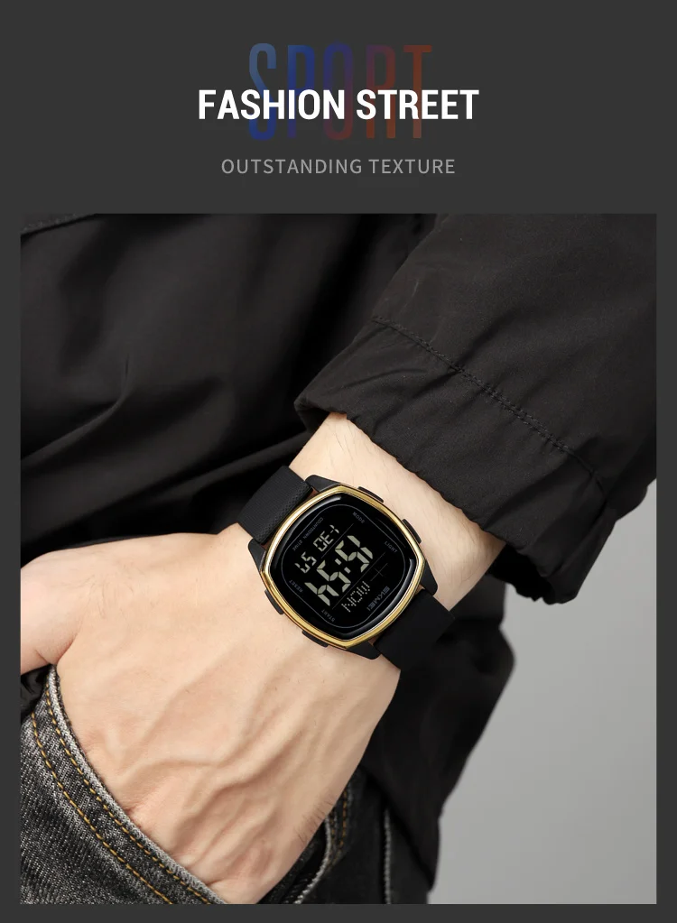 SKMEI Sports Digital Electronics Watches For Men Women Count Down Watch Casual Fashion Waterproof Wristwatch Relogio Masculino