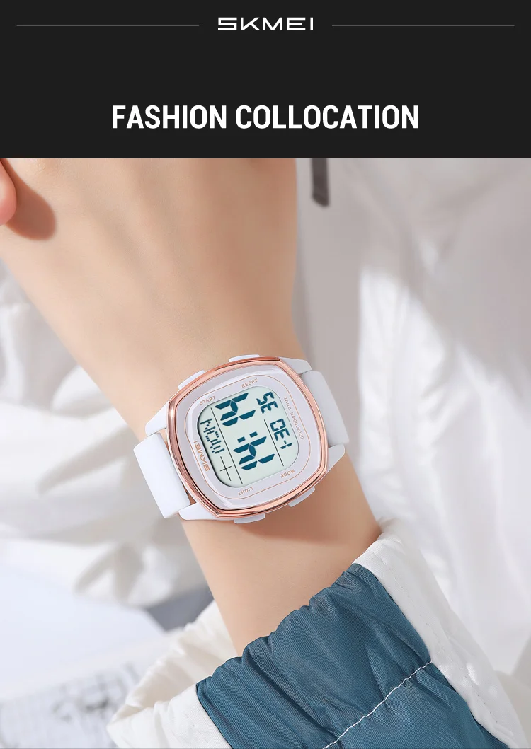 SKMEI Sports Digital Electronics Watches For Men Women Count Down Watch Casual Fashion Waterproof Wristwatch Relogio Masculino