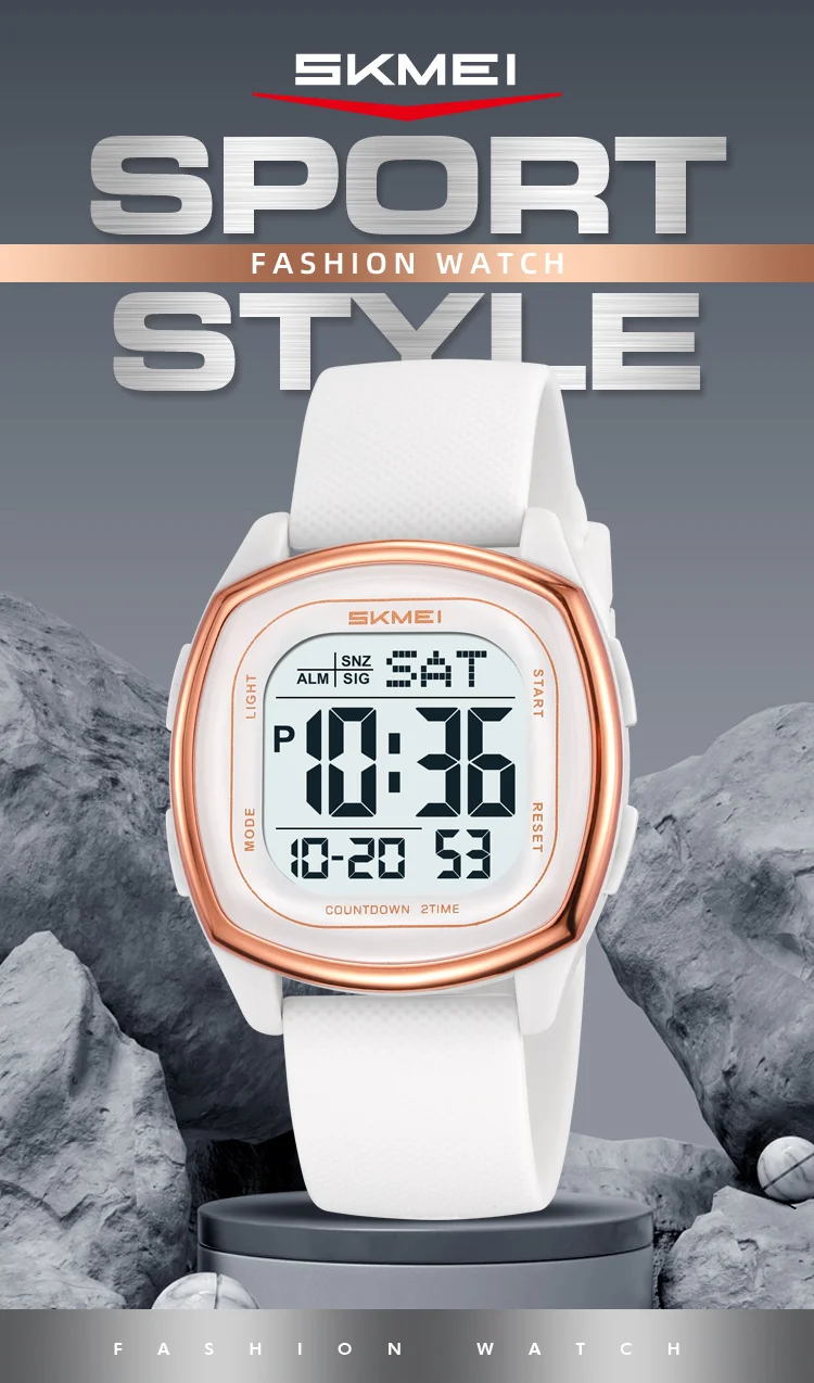 SKMEI Sports Digital Electronics Watches For Men Women Count Down Watch Casual Fashion Waterproof Wristwatch Relogio Masculino