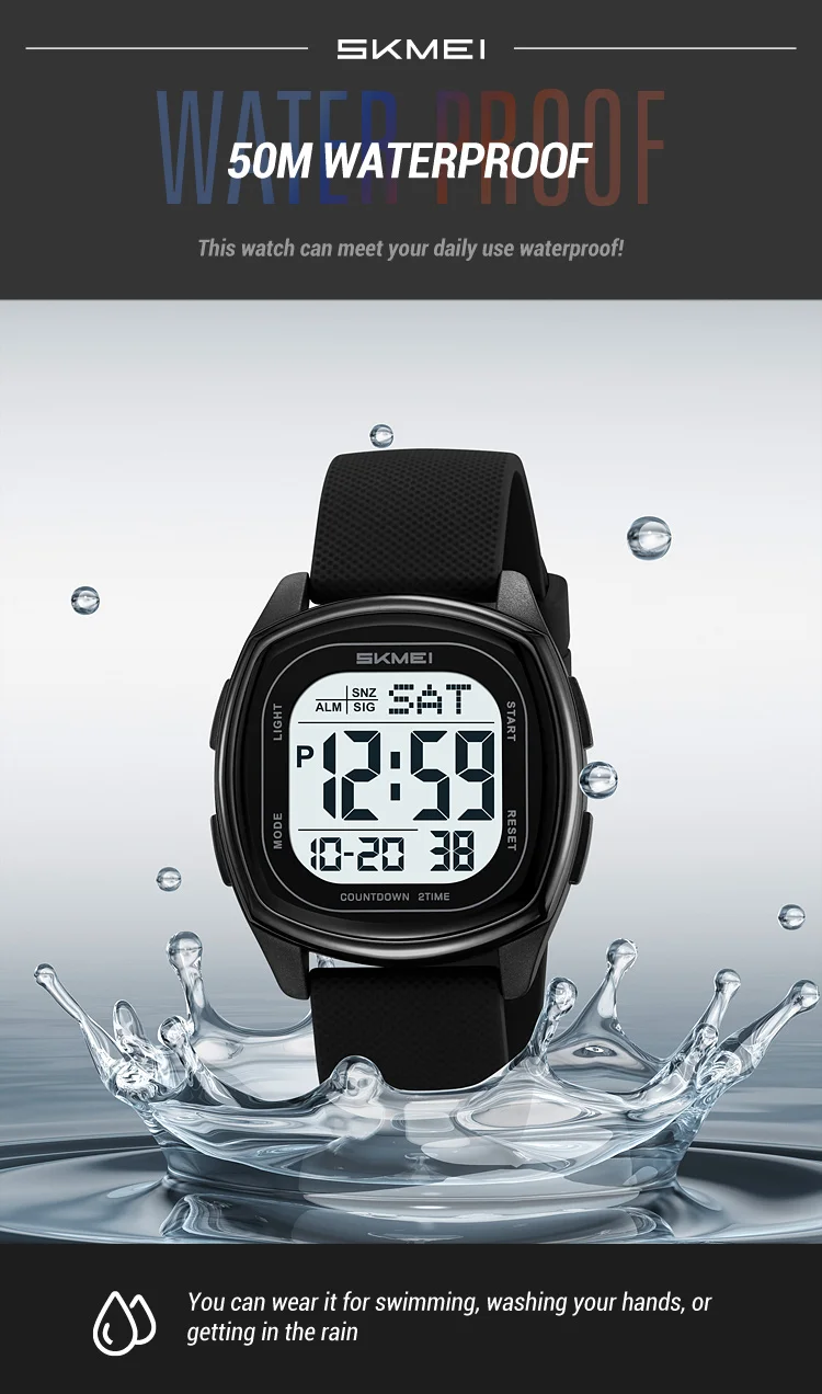 SKMEI Sports Digital Electronics Watches For Men Women Count Down Watch Casual Fashion Waterproof Wristwatch Relogio Masculino