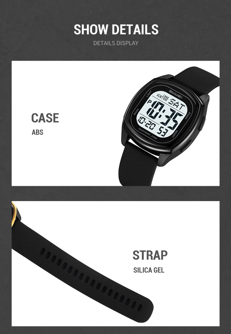 SKMEI Sports Digital Electronics Watches For Men Women Count Down Watch Casual Fashion Waterproof Wristwatch Relogio Masculino