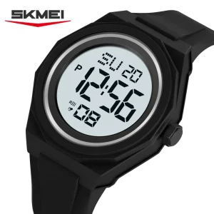 SKMEI 2506 Multifunction Digital Sports Watch with EL Backlight and Countdown Timer for Men Women (50M Waterproof)