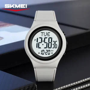 SKMEI 2536 Digital Military Watch with Alarm, Chronograph & Countdown for Men and Women (50M Waterproof)