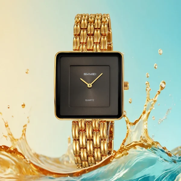 Skmei 2372 Elegant Minimalist Quartz Watch for Women (30M Waterproof) - Image 2