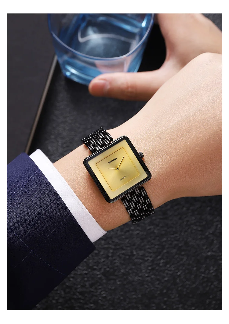 SKMEI Creative Lady Quartz Wristwatches Simple Elegant Sweet Watches For Women Fashion 3Bar Waterproof Female Watch Reloj Mujer