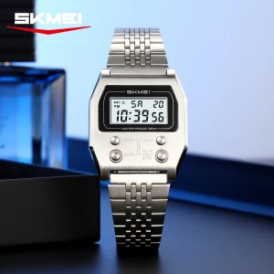 Skmei 2460 Multifunction Digital Sports Watch with Stopwatch and Countdown Timer for Men and Women (30M Waterproof)