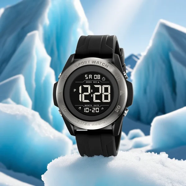SKMEI 2485 Multifunction Digital Sports Watch with Chronograph and Countdown (50M Waterproof) - Image 2