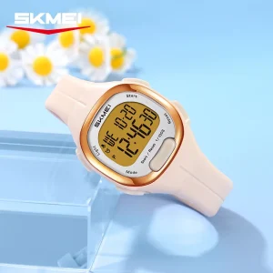 SKMEI 2457 Creative Digital Sports Watch with Chronograph and Backlight (50M Waterproof)
