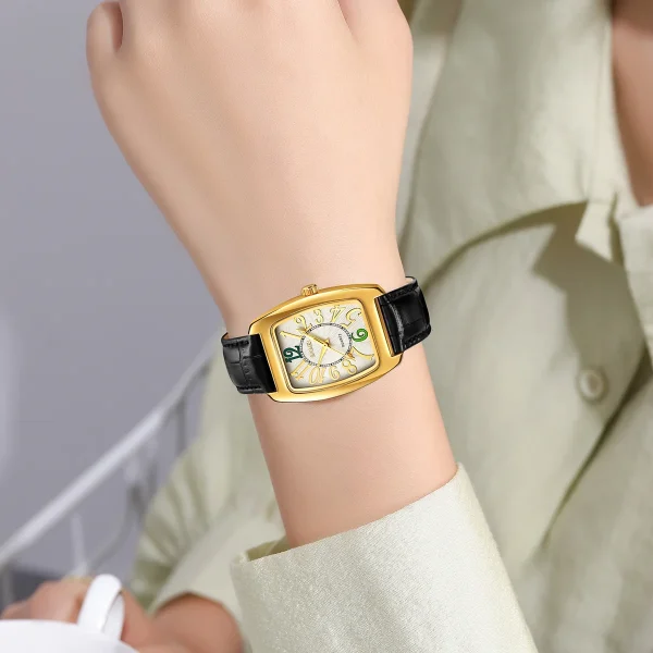 Skmei 2254 Minimalist Quartz Watch for Men and Women with Leather Strap (30M Waterproof) - Image 4