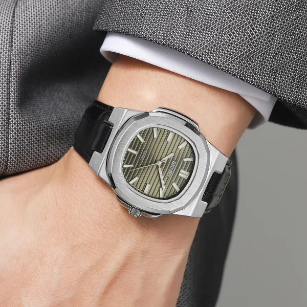 SKMEI 2512 Business Quartz Dress Watch for Men and Women (30M Waterproof) - Image 3