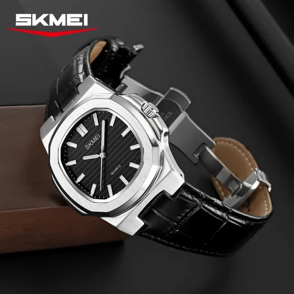 SKMEI 2512 Business Quartz Dress Watch for Men and Women (30M Waterproof)