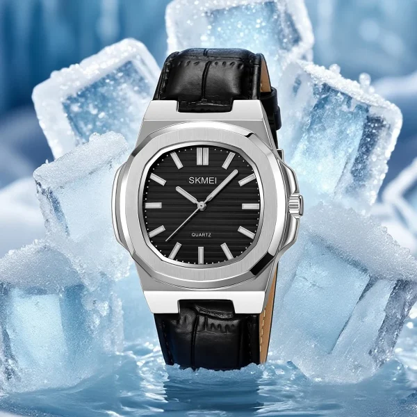 SKMEI 2512 Business Quartz Dress Watch for Men and Women (30M Waterproof) - Image 2