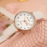 SKMEI 7905 Elegant Quartz Watch with Date and Week Display for Women (30M Waterproof)