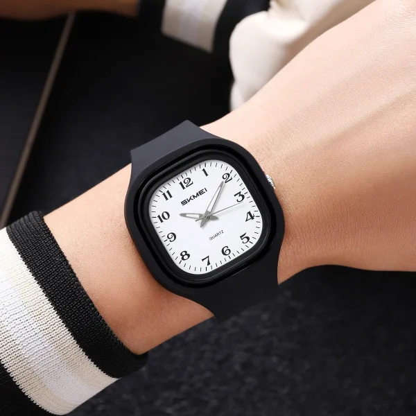 Skmei 2501 Creative Sports Shockproof Quartz Watch for Men Women Students (30M Waterproof) - Image 3
