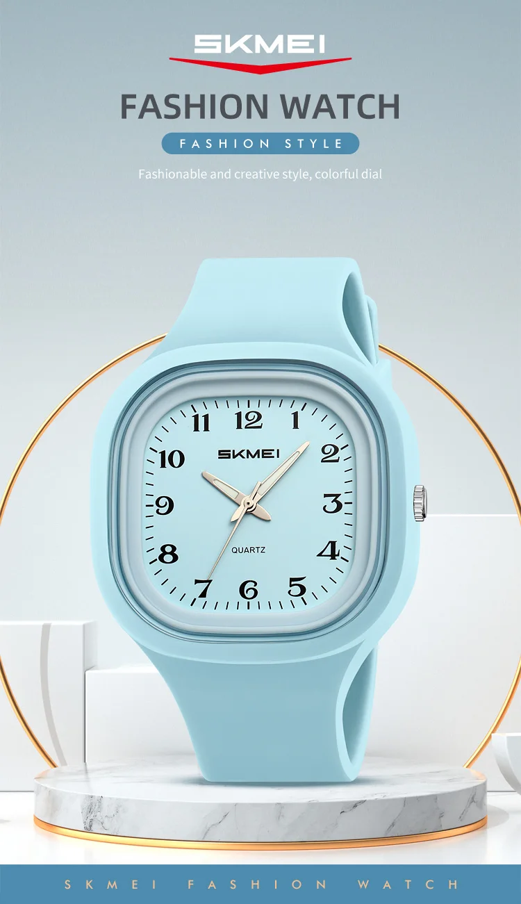 SKMEI Creative Sports Shockproof Quartz Watch For Men Women Students Casual 5Bar Waterproof Electronics Wristwatch Reloj Hombre