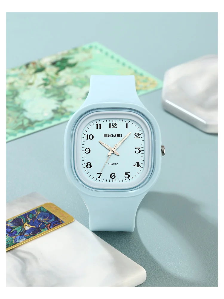 SKMEI Creative Sports Shockproof Quartz Watch For Men Women Students Casual 5Bar Waterproof Electronics Wristwatch Reloj Hombre