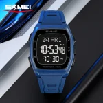 SKMEI 2441 Multifunction Digital Sports Watch with World Time, Chronograph and Countdown Timer (50M Waterproof)