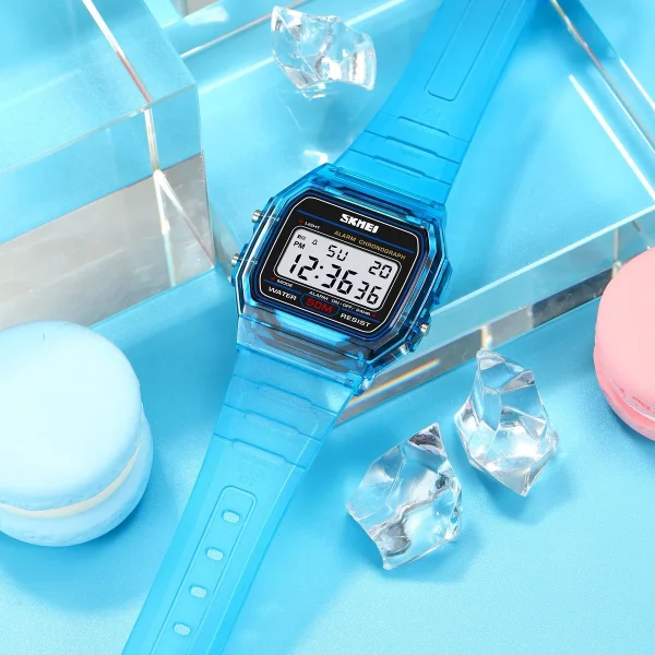 Skmei 2056 Digital Chronograph Sports Watch for Women with Backlight (50M Waterproof) - Image 2