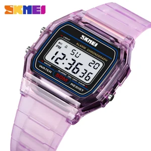 Skmei 2056 Digital Chronograph Sports Watch for Women with Backlight (50M Waterproof)