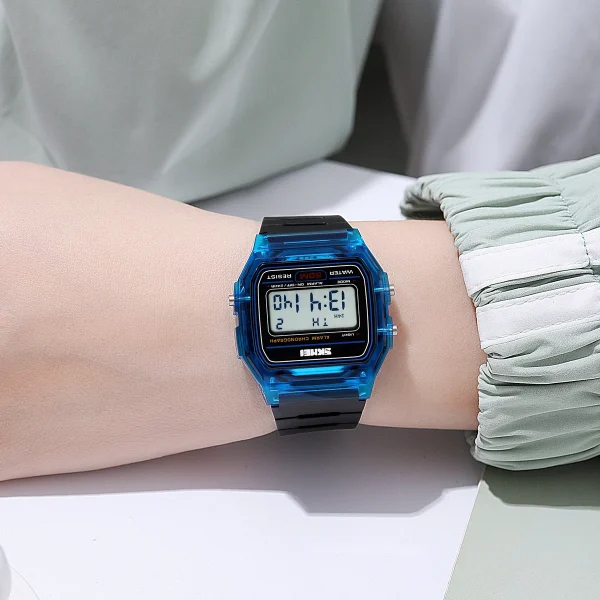 Skmei 2056 Digital Chronograph Sports Watch for Women with Backlight (50M Waterproof) - Image 3