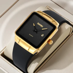 Skmei 2173 Elegant Quartz Dress Watch for Women with Date (30M Waterproof)