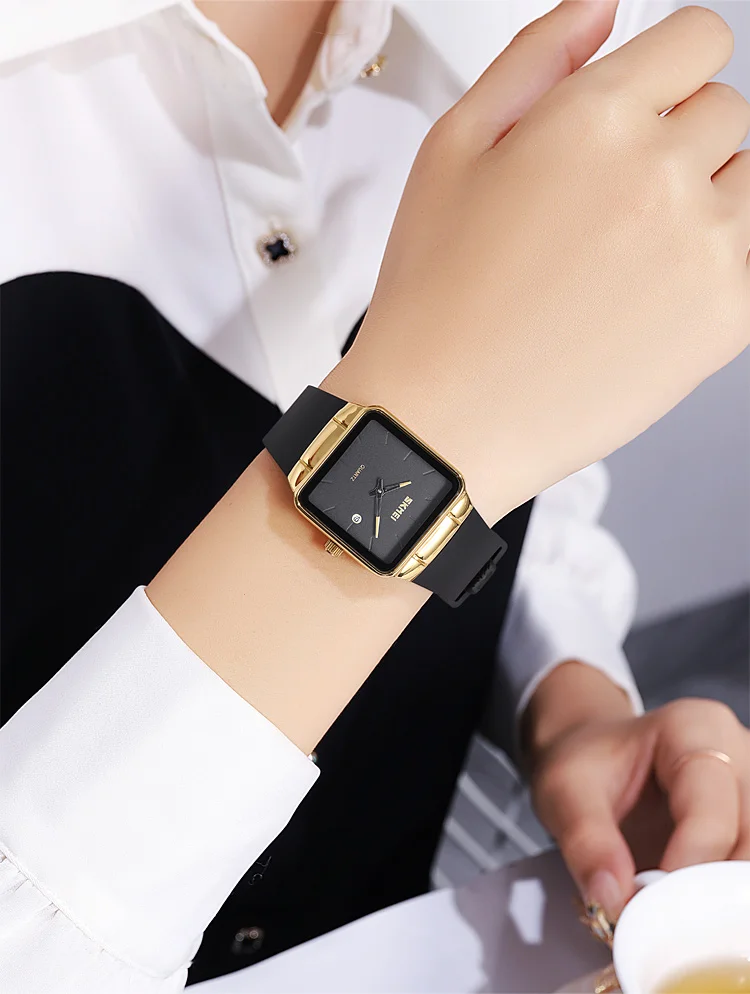 SKMEI Creative Fashion Elegant Quartz Watches For Women Casual Simple Luxury Wristwatch Waterproof Date Female Watch Reloj Mujer
