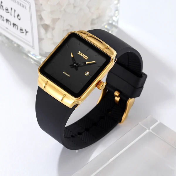 Skmei 2173 Elegant Quartz Dress Watch for Women with Date (30M Waterproof) - Image 2