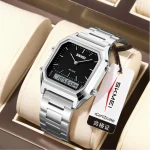 SKMEI Digital Dual Time Sports Chronograph Watch for Men (30M Waterproof)