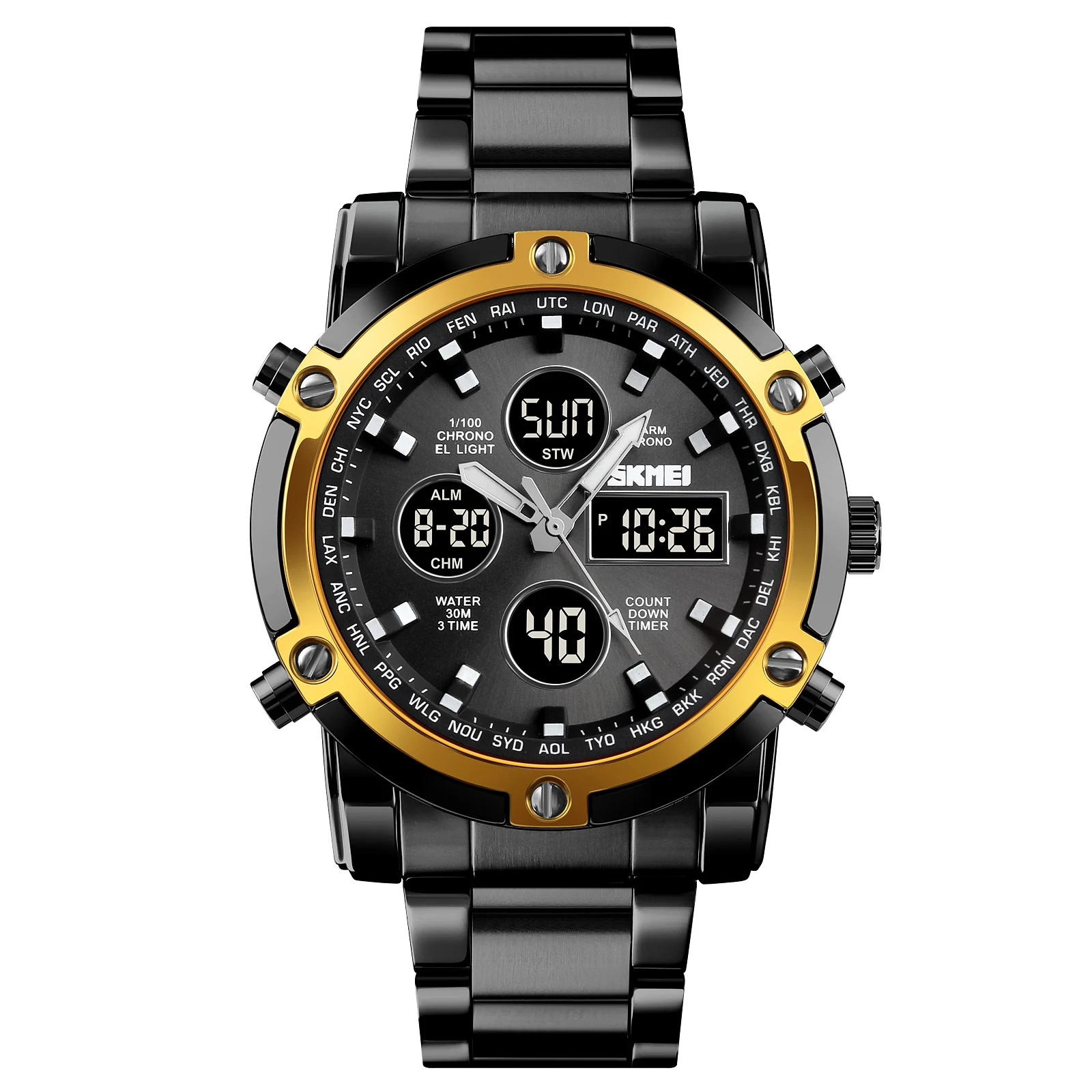 black gold black