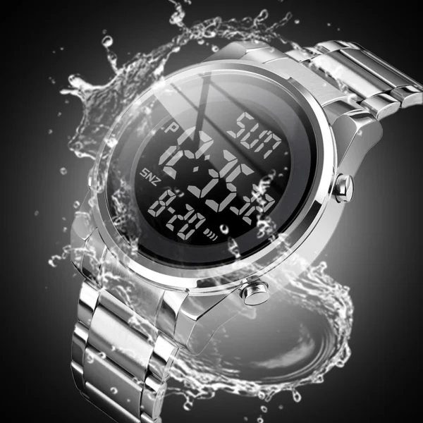 SKMEI 1611 Multifunction Digital Sports Watch with Chronograph and Countdown Timer (30M Waterproof) - Image 2