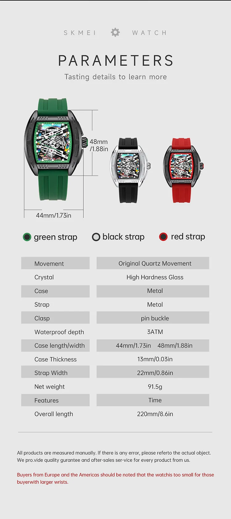 SKMEI Creative Business Quartz Watches For Men Women Fashion Design Waterproof Time Date Wristwatches Luxury Watch Reloj Hombre