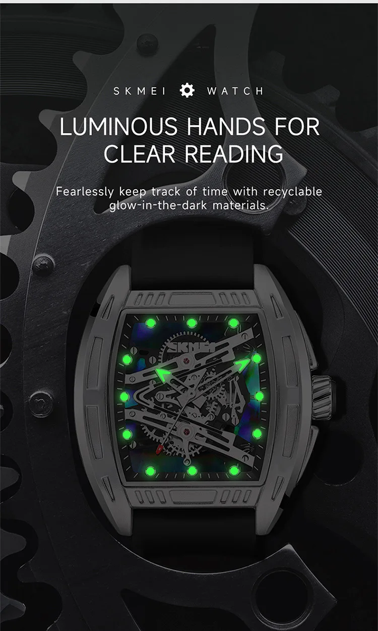 SKMEI Creative Business Quartz Watches For Men Women Fashion Design Waterproof Time Date Wristwatches Luxury Watch Reloj Hombre