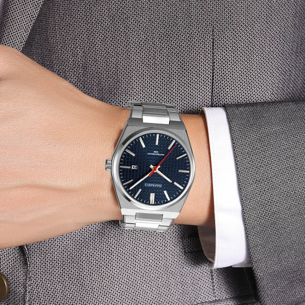 Skmei 9396 Classic Quartz Dress Watch for Men and Women with Date (30M Waterproof) - Image 3