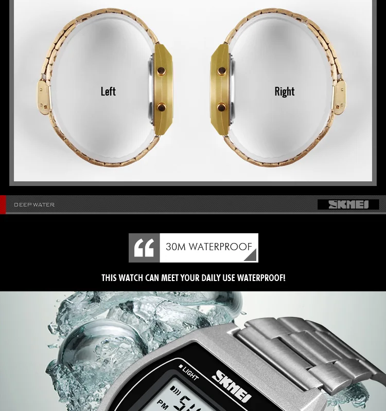 SKMEI Outdoor Sports Digital Electronics Wristwatches For Men Women Fashion Creative Watch Business Watches Relogio Masculino