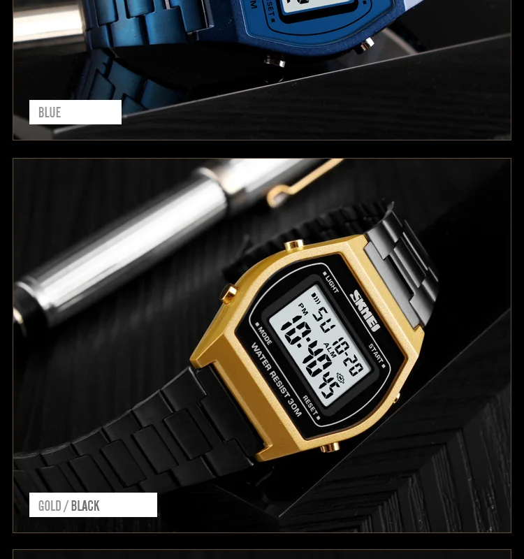 SKMEI Outdoor Sports Digital Electronics Wristwatches For Men Women Fashion Creative Watch Business Watches Relogio Masculino