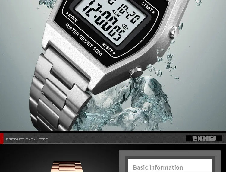 SKMEI Outdoor Sports Digital Electronics Wristwatches For Men Women Fashion Creative Watch Business Watches Relogio Masculino
