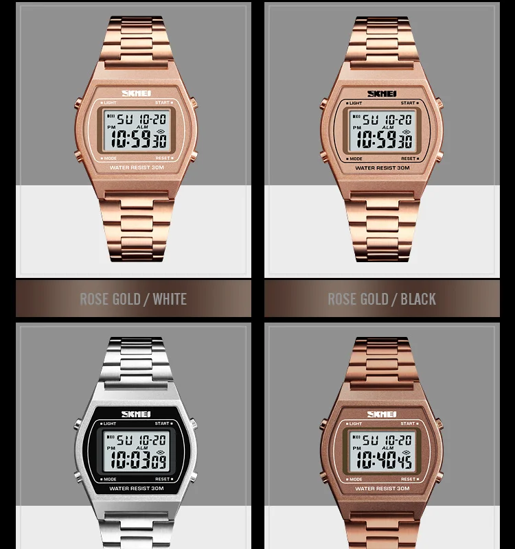 SKMEI Outdoor Sports Digital Electronics Wristwatches For Men Women Fashion Creative Watch Business Watches Relogio Masculino