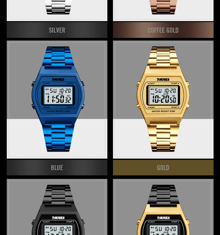 SKMEI Outdoor Sports Digital Electronics Wristwatches For Men Women Fashion Creative Watch Business Watches Relogio Masculino