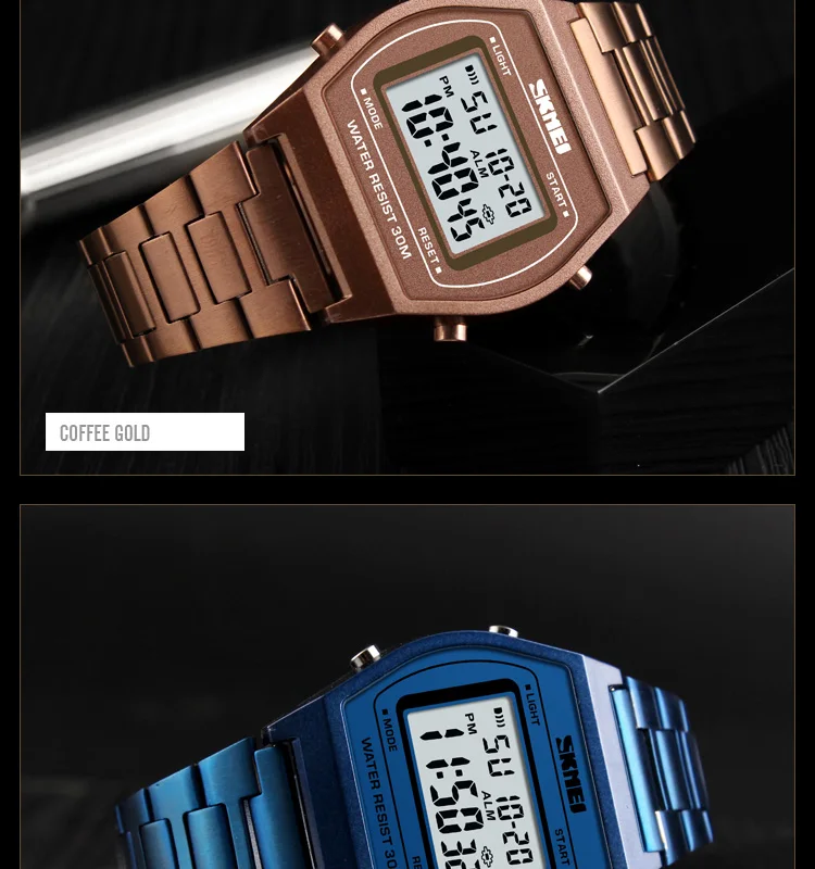 SKMEI Outdoor Sports Digital Electronics Wristwatches For Men Women Fashion Creative Watch Business Watches Relogio Masculino