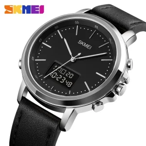 Skmei 1652 Multifunction Digital Watch with Dual Time and Alarm for Men (30M Waterproof)