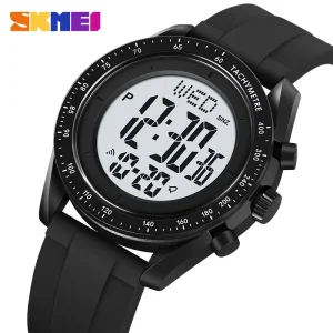 Skmei 2045 Multifunction Digital Sports Watch with Dual Time and Countdown Timer (50M Waterproof)