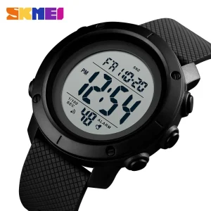 Skmei 1263 Digital Chronograph Sports Watch with Countdown Timer and Alarm (50M Waterproof)