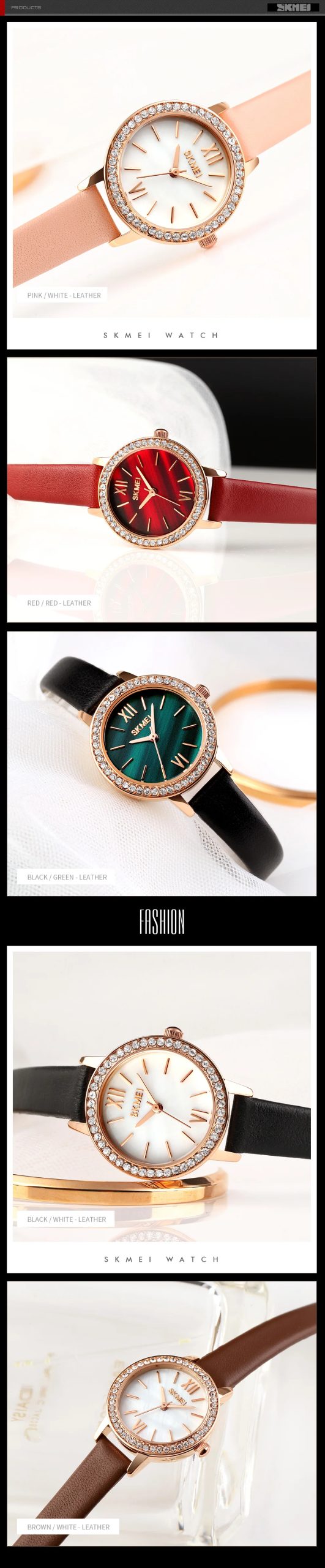 SKMEI Small Dia Design Waterproof Watch Simple Quartz Movement Watches For Women Fashion Elegant Lady Wristwatches Reloj Hombre SKMEI Small Dia Design Waterproof Watch Simple Quartz Movement Watches For Women Fashion Elegant Lady Wristwatches Reloj Hombre