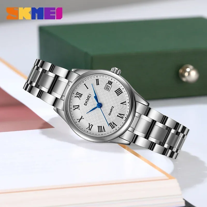 Skmei 2178 Elegant Rhinestone Casual Watch for Women with Stainless Steel Band (30M Waterproof) Skmei 2178 Elegant Rhinestone Casual Watch for Women with Stainless Steel Band (30M Waterproof) - Image 3