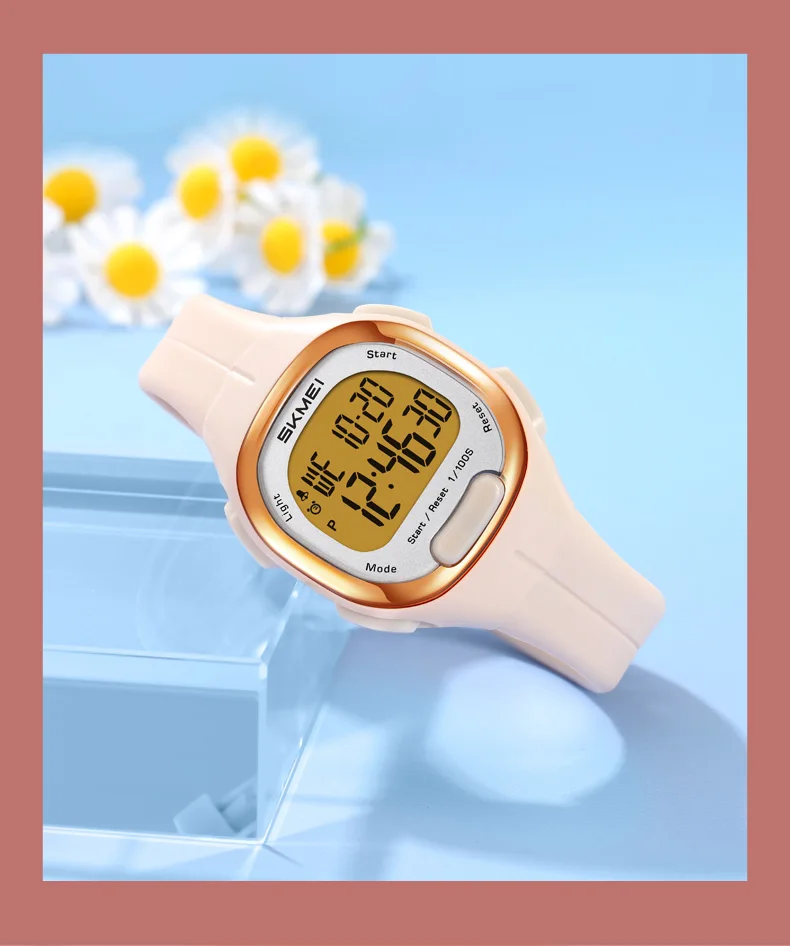 SKMEI 2457 Luxury Digital Womens Wristwatches Stopwatch Lady LED Display Waterproof Shockproof Countdown Watches for Women 2094 SKMEI 2457 Luxury Digital Womens Wristwatches Stopwatch Lady LED Display Waterproof Shockproof Countdown Watches for Women 2094