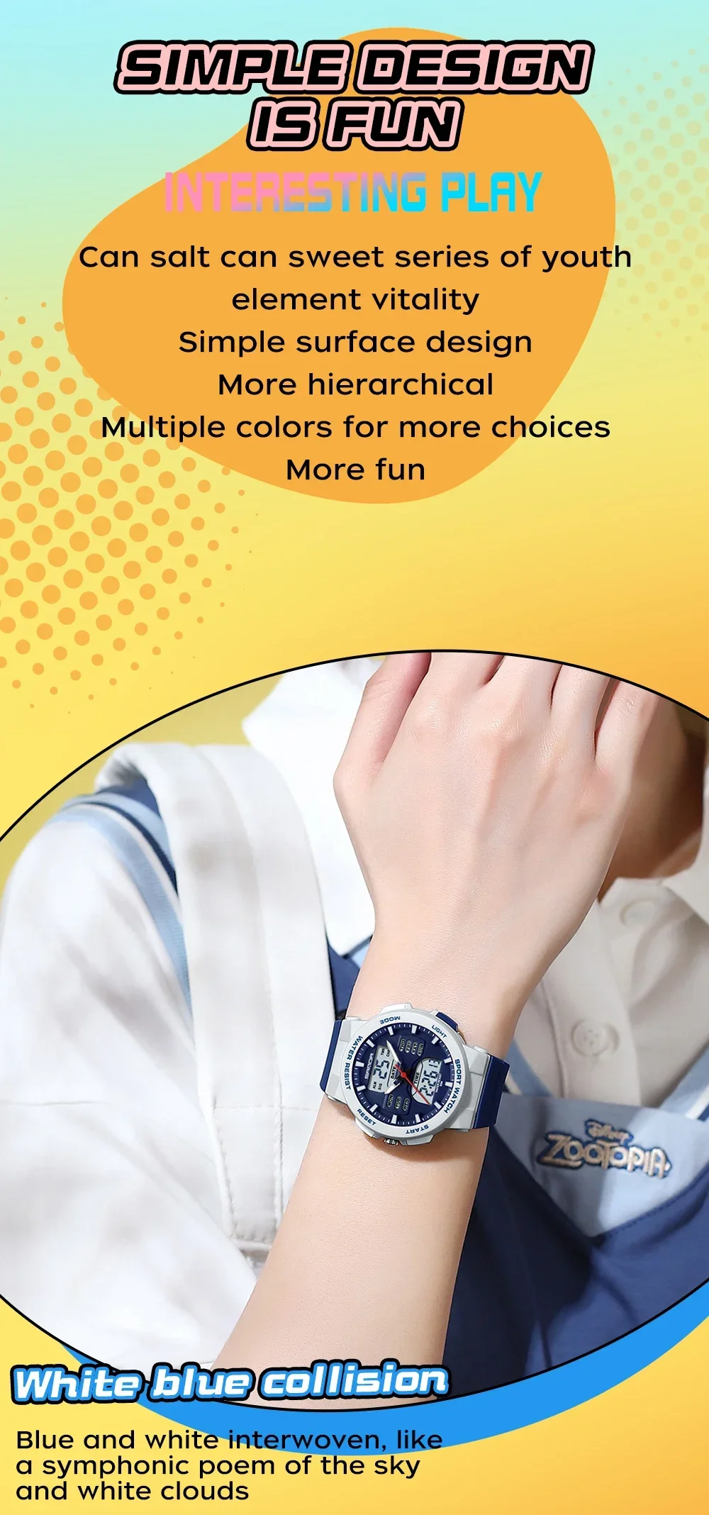 SANDA 6185 Digital Sport Casual Ladies Dual Display Watch for Women Military Waterproof Quartz Shockproof Womens Wristwatches SANDA 6185 Digital Sport Casual Ladies Dual Display Watch for Women Military Waterproof Quartz Shockproof Womens Wristwatches